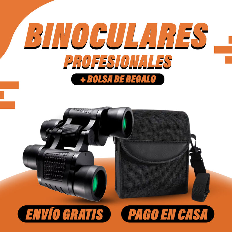 Binoculares profesionales de Visión Ncturna y Largo Alcance HD 80x80 - REGALO SORPRESA